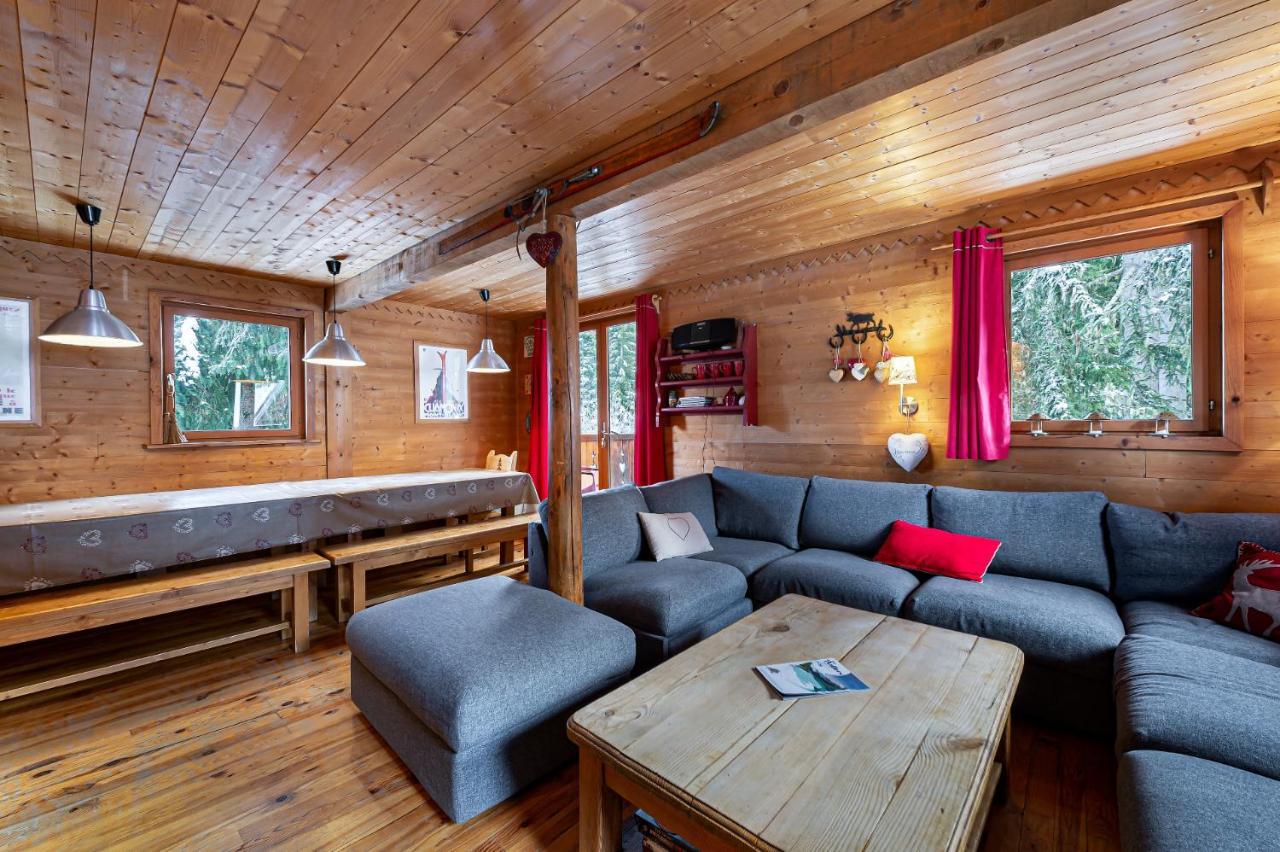 Chalet Cote Coeur, La Tania, With Outdoor Hot Tub And 7 Ensuite Rooms Exterior photo