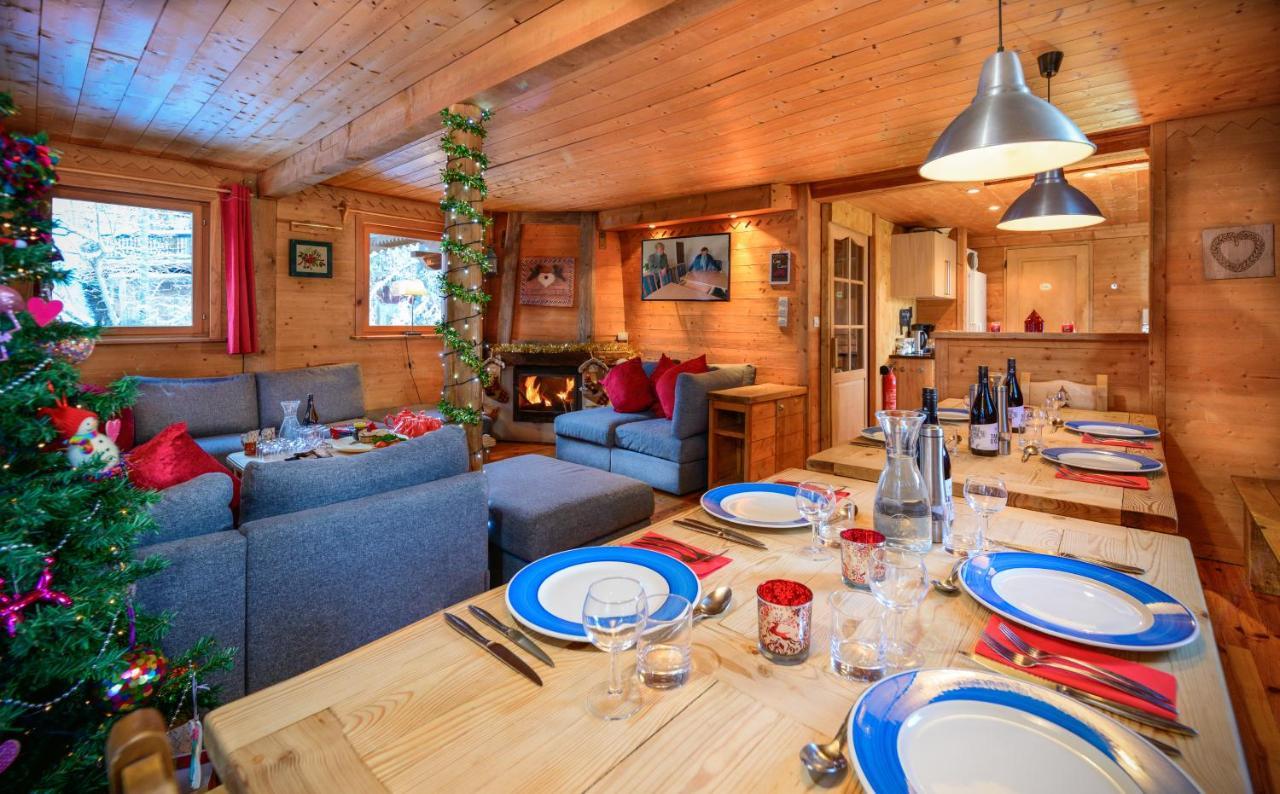 Chalet Cote Coeur, La Tania, With Outdoor Hot Tub And 7 Ensuite Rooms Exterior photo